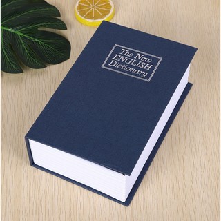 (freeship) Két sắt quyển sách từ điển loại mini 2 lớp xinh xắn 18cmx12cmx5cm