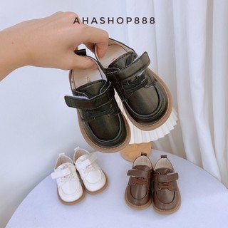Size 16-20 Giày Oxford/Giày Tây Da PU Trơn Cho Bé Trai 0-3 Tuổi K170