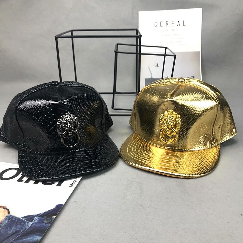 Mũ Lưỡi Trai Hình Đầu Sư Tử Cá Tính Phong Cách hip hop Cho Nam