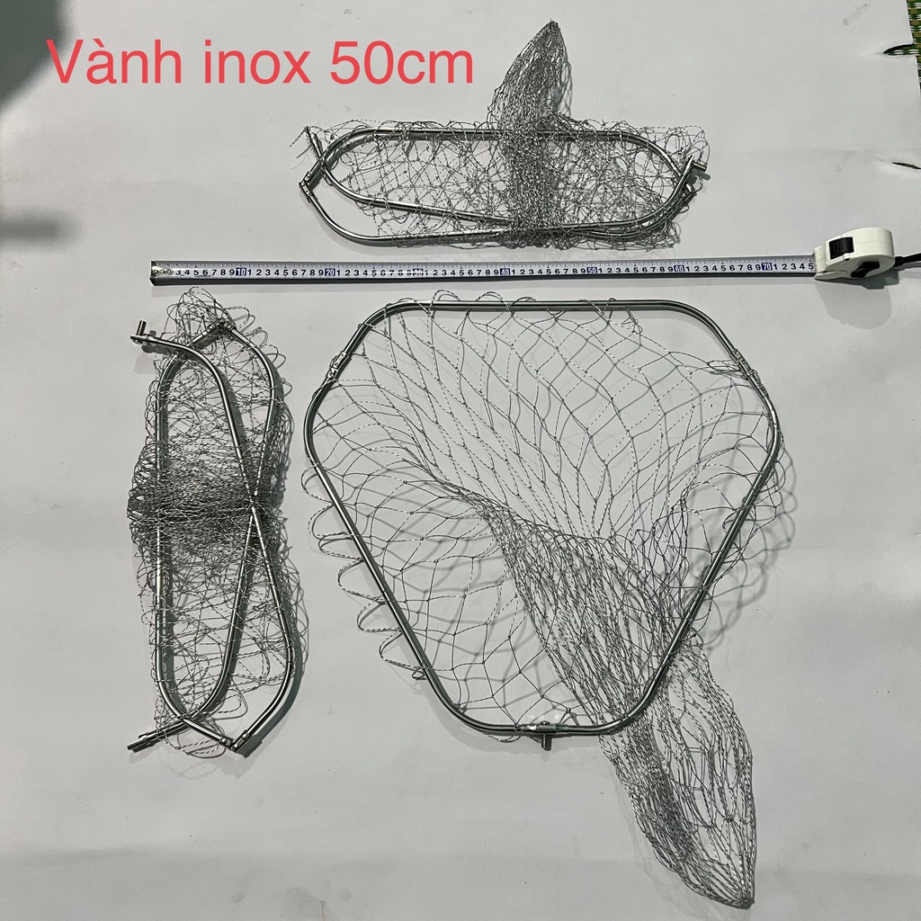 Vành Vợt Inox Lưới Carbon Khung Tam Giác 50cm - Cao Cấp | Shopee Việt Nam