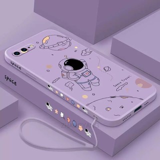 ốp lưng iPhone 7 plus 8 plus iPhone 7 8 iPhone 6 6s iPhone 6s plus 6 plus Ốp Điện Thoại Silicone TPU In Hình Phi Hành Gia Kèm Dây Đeo Cho iPhone 7 plus 8 plus iPhone 7 8 iPhone 6 6s iPhone 6s plus 6 plus