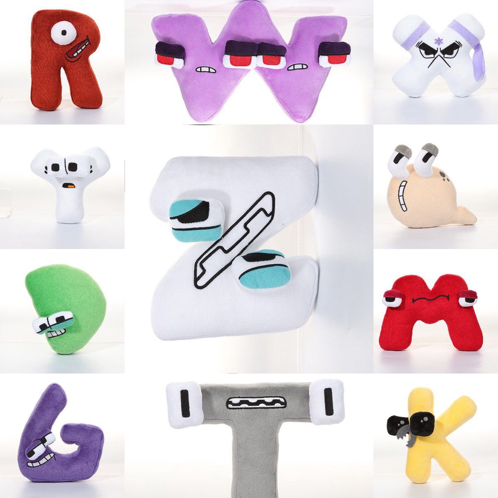 Cuddly Bảng Chữ Cái Lore Letter A Sang Trọng Giáo Dục Cho Bé Đồ Chơi Trang Trí Nhà