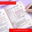 Set 6 Bút Đánh Dấu Nhiều Họa Tiết Nhiều Màu Sắc Dùng Trang Trí Sổ Tay DIY