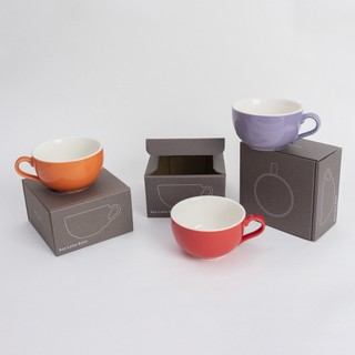 [ORIGAMI JAPAN] Volcano Ly sứ Origami Latte Bowl 250ml uống trà cà phê