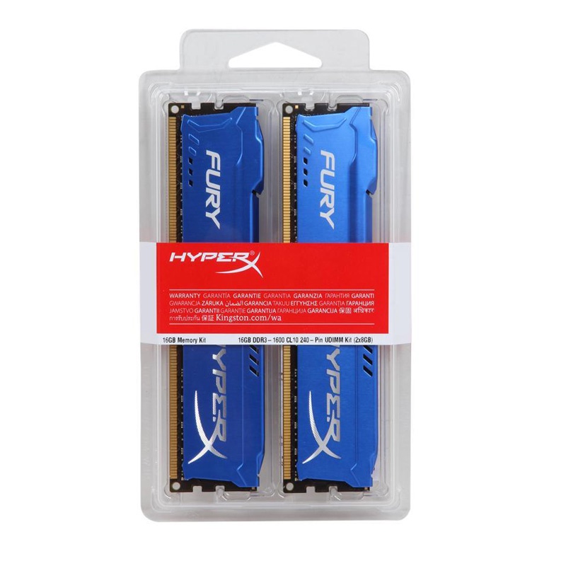 [Bộ 2 món] Kingston Hyperx 8GB Desktop RAM DDR3 Bộ nhớ để bàn DIMM 1333mhz/1600mhz/1866mhz 240Pin 1.35V/1.5V RAM PC3- 10600/12800/14900/RAM DIMM Gaming memory | BigBuy360 - bigbuy360.vn