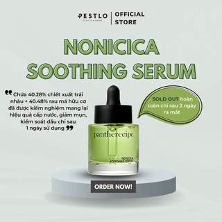Serum giảm mụn phục hồi PESTLO Pantherecipe Nonicica Soothing 30ml