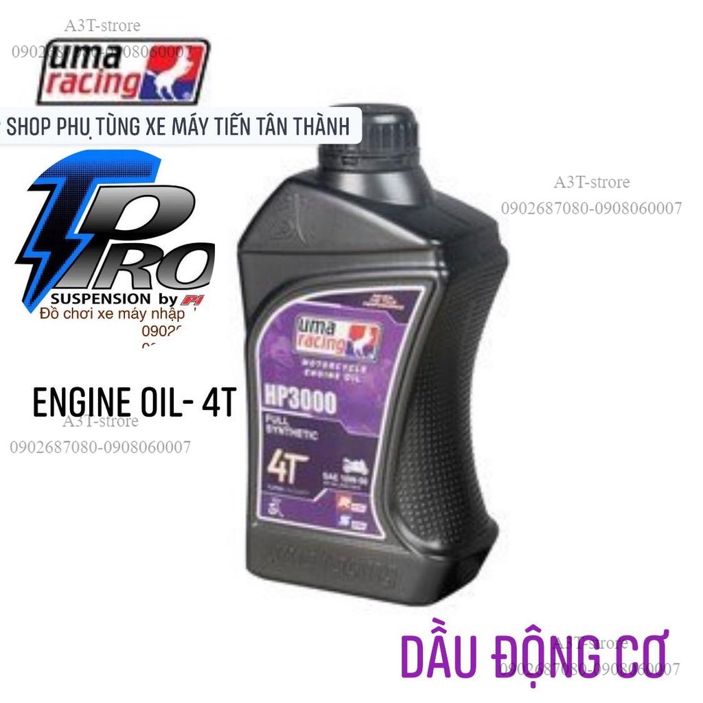 DẦU NHỚT ĐỘNG CƠ Uma Racing - Engine Oil 4T SEMI & FULLY ( XE SỐ_TAY GA ...