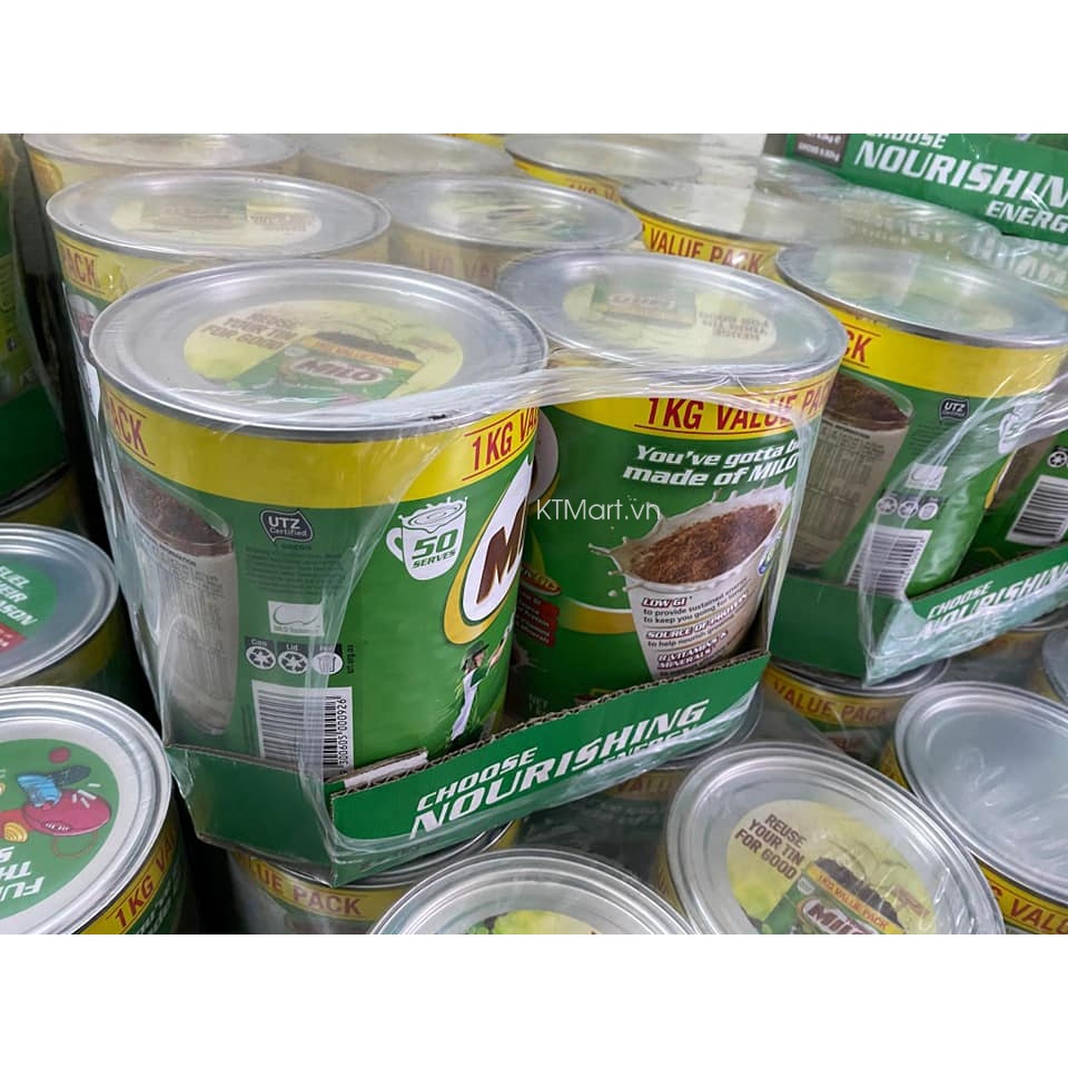 Sữa Lon Milo Úc 1kg