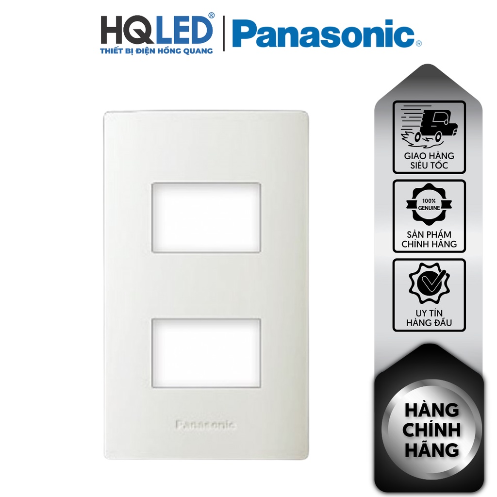 Mặt Dùng Panasonic WEV68020SW WIDE Cho Hai Thiết Bị Chất Lượng Giá