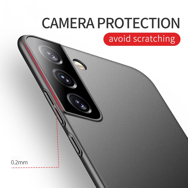 Dành Cho Samsung S22 S21 Ultra S22 + S21 + S21 S20 FE M53 M23 Ốp Lưng Siêu Mỏng Matte PC Cứng Ốp lưng