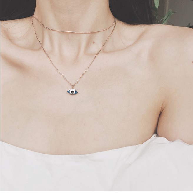 Choker dây chuyền titan dây mì mảnh không gỉ có nhiều size BY ACCESSORIES