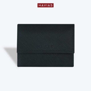 Ví Da Gấp mini HAVIAS Da Bò thật Saffiano Ý Lucy2