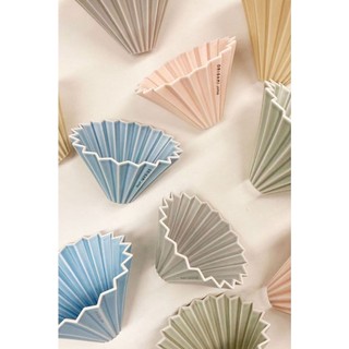 [ORIGAMI JAPAN] Volcano Phễu sứ V60 01 Origami Dripper S Pour over