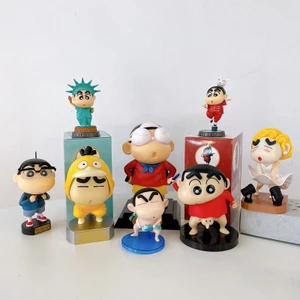 Bộ sưu tập mô hình nhân vật cậu bé bút chì Shin - Chan dễ thương trang trí nhà cửa, bàn làm việc, quà tặng