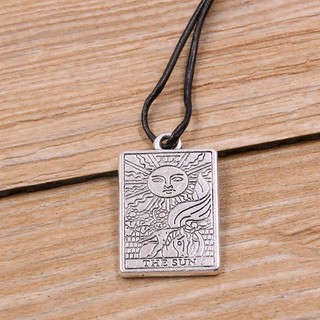 Mặt Dây Chuyền Lá Bài Tarot Bằng Hợp Kim Kẽm 14 * 23mm