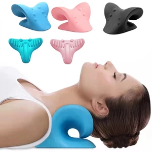 Gối massage thư giãn cổ vai gáy, hỗ trợ giảm mỏi và nâng đỡ vùng cổ