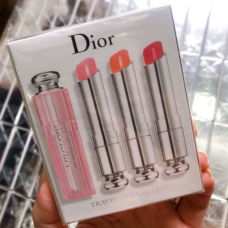 Dior lip clearance glow travel set