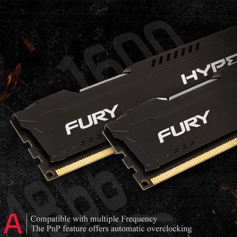 [Bộ 2 món] Kingston Hyperx 8GB Desktop RAM DDR3 Bộ nhớ để bàn DIMM 1333mhz/1600mhz/1866mhz 240Pin 1.35V/1.5V RAM PC3- 10600/12800/14900/RAM DIMM Gaming memory | BigBuy360 - bigbuy360.vn