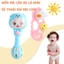 Đồ chơi xúc xắc, lục lạc 7 món cầm tay vui nhộn Guty Kids thiết kế góc cạnh bo tròn an toàn