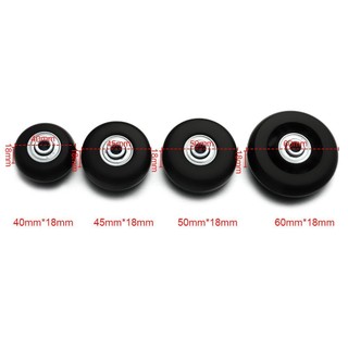 SAVORBOX 57-59MM Phụ tùng vali Trục trượt Im lặng Thay thế bánh sửa chữa