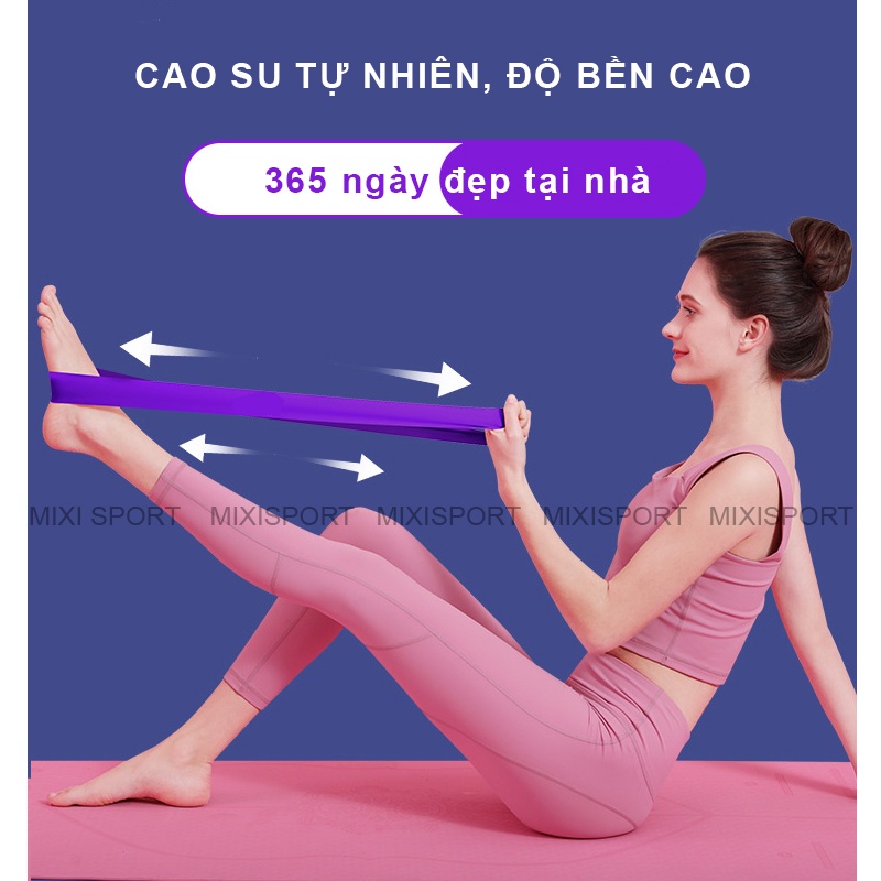Ảnh Dây Kháng Lực Tập Mông MixSport Hô Trọ Tập Cơ Mông Đùi Tại Nhà DKL03 3