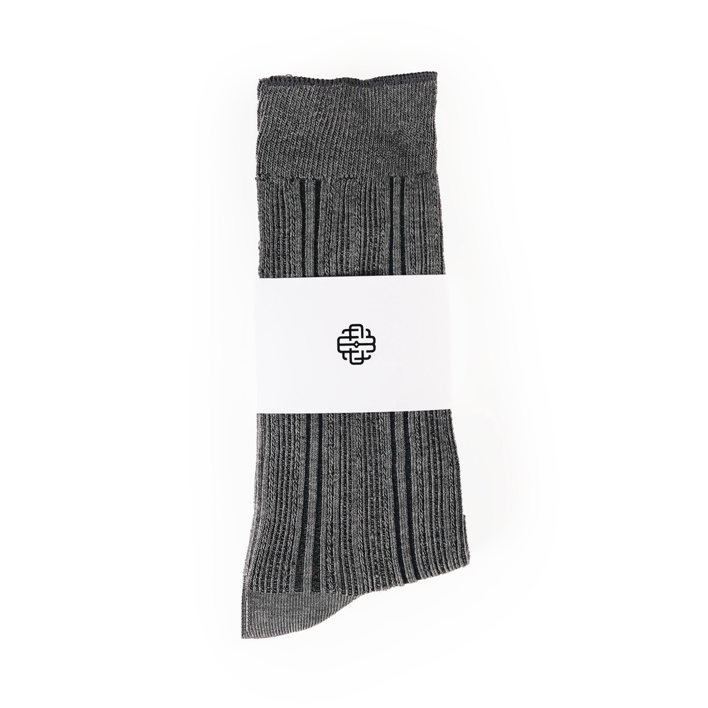 Ảnh Tất Cổ Cao Mang Giày Tây, Trơn 3 Màu - SIMPLY SOCKS VO02 - Cotton Co Giãn Thấm Hút Tốt - Thương Hiệu Be Classy 2