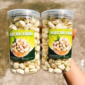 HẠT DẺ CƯỜI MỸ KHÔNG TẨY TRẮNG -1lon pet 400gr