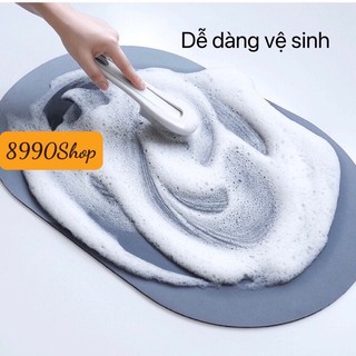 Thảm Lau Chân Siêu Thấm Nước Chống Trơn Trượt Dễ Dàng Vệ Sinh