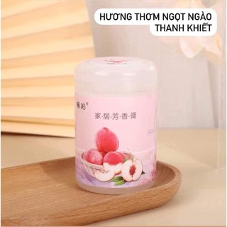 SÁP THƠM PHÒNG HOA QUẢ KHỬ MÙI HƯƠNG THƠM TỰ NHIÊN - Lọ Sáp Hình Trụ 90g AK938