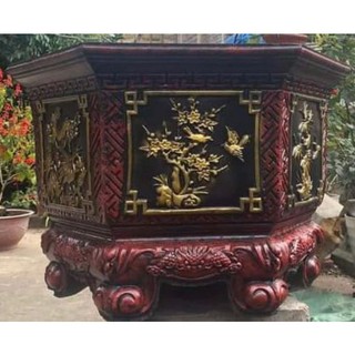 Khuôn lục giác 60 chân liền lòng mới cải tiến cho chậu mỏng nhẹ