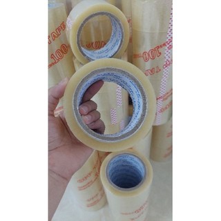 Băng keo trong dán thùng carton, 1 cuộn 100yard, 200gram