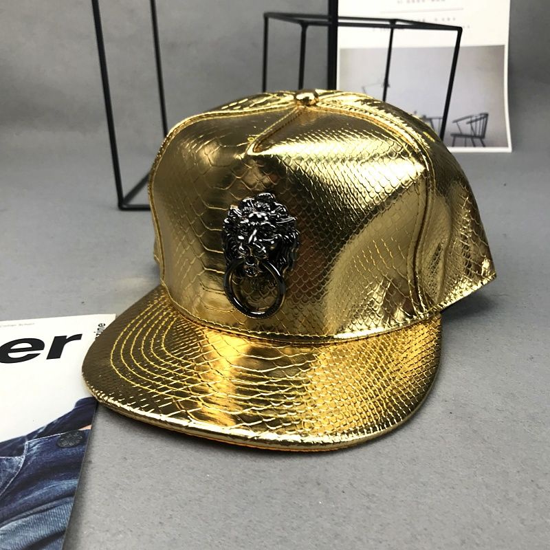 Mũ Lưỡi Trai Hình Đầu Sư Tử Cá Tính Phong Cách hip hop Cho Nam