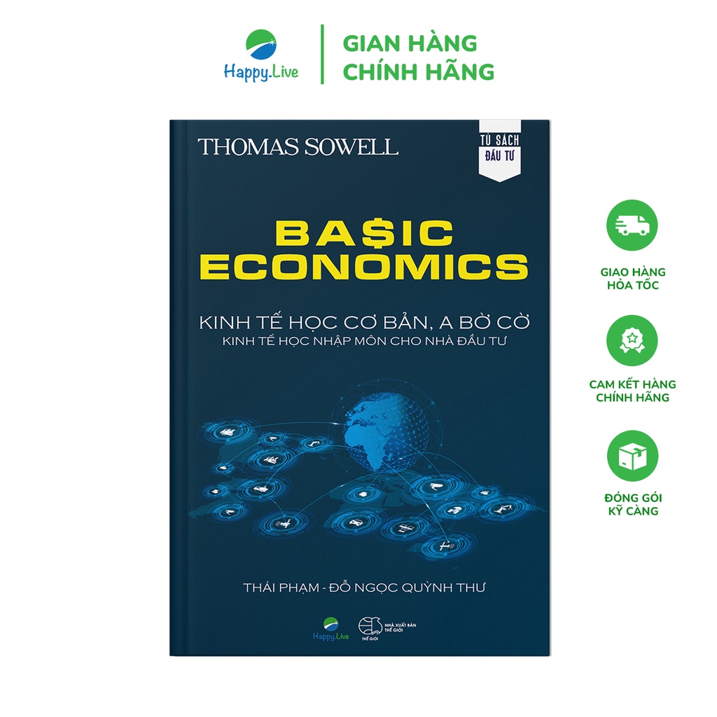 Ảnh Sách Basic Economics: Kinh Tế Học Cơ Bản, A Bờ Cờ, Kinh Tế Học Nhập Môn Cho Nhà Đầu Tư 1