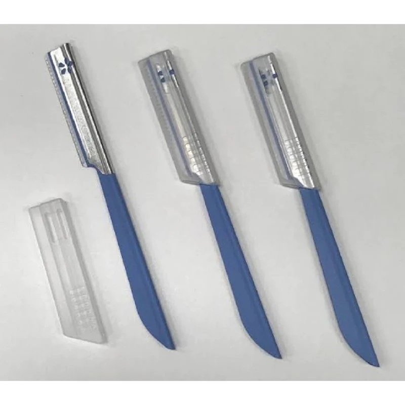 Daiso Dao cạo 3 cái 15x13x0.6 cm (hộp) L Type Razor With Guard For ...