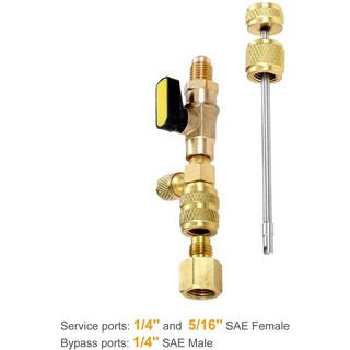 🔥Dụng Cụ Tháo Lõi Van R410A R22 Với Hai Kích Thước SAE 1 / 4 Và 5 / 16 Cổng R404A R407C R134A R12 R32 HVAC