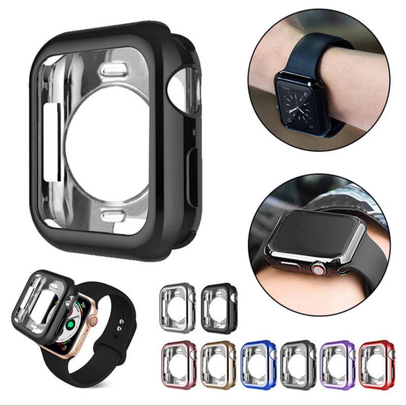 Ốp lưng cho Apple Watch Series 8 7 6 5 4 SE SE2 Vỏ bảo vệ màn hình siêu mỏng toàn diện iwatch 45mm 41mm 44mm 42mm 40mm 38mm