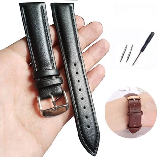 Dây Đeo Đồng Hồ Bằng Da 12mm 14mm 16mm 18mm 20mm 22mm 24mm Thông Dụng Cho Nam Và Nữ