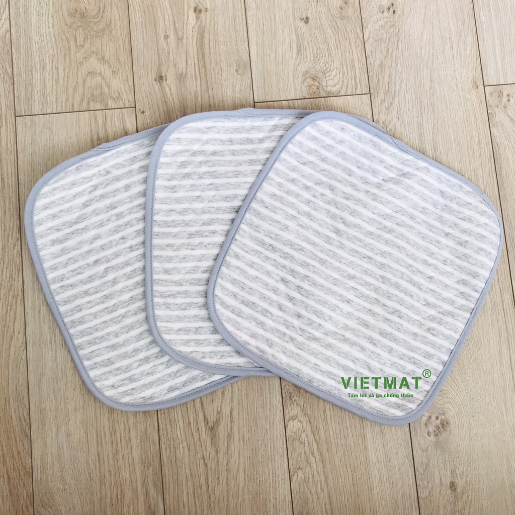 Ảnh 3 tấm 30x30cm lót chống thấm cho bé bỏ bỉm TILO lót mông thay bỉm, mềm, thoáng mát, không nóng, không sột soạt, giặt máy 1