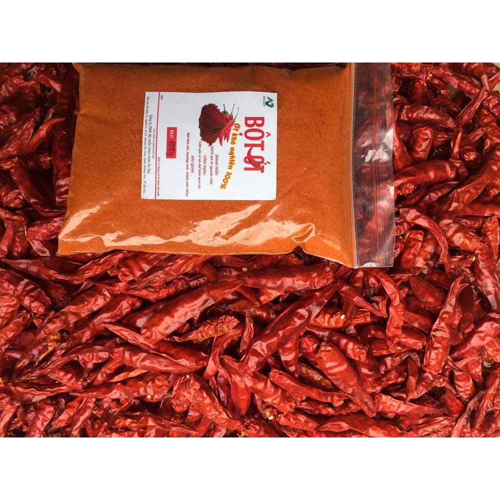 Bột ớt siêu cay vụ mới 100g