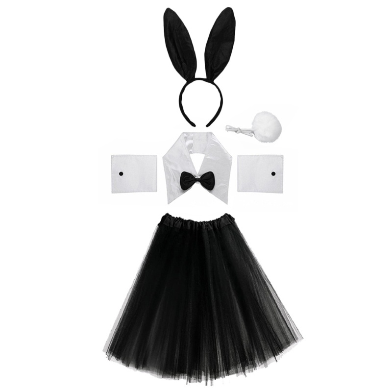 HSV Thỏ Băng Đô Cosplay Nữ Bunny Tutu Bộ Trang Phục Đảng