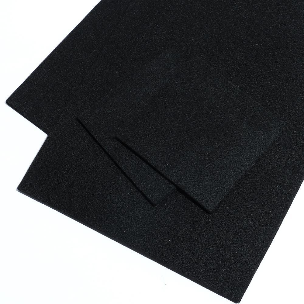 Tấm bảo vệ sợi Carbon đen nỉ than chì SLICELLIFE Tấm bảo vệ 300 * 200mm