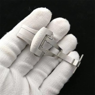 22mm 24mm Phụ kiện đồng hồ Thép không gỉ Khóa chốt ép đôi Khóa bướm Phù hợp cho dây đeo Panerai Khóa gấp