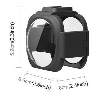 Bảo vệ ống kính cho Insta360 ONE RS 1-Inch 360 Phiên bản Bảo vệ ống kính máy ảnh Vỏ bảo vệ Phụ kiện máy ảnh