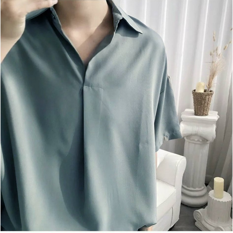 Áo Sơ mi RUS CVC - Giá sỉ Unisex