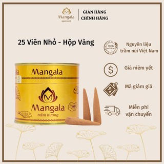 Nụ Trầm Hương Cao Cấp MANGALA Viên Nhỏ | Viên Lớn - Trầm Hương Thiên Nhiên Núi Rừng Nguyên Chất