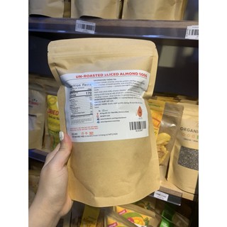 Hạnh Nhân Thái Lát Cao Cấp Nhập Khẩu Túi 500g - Legumes