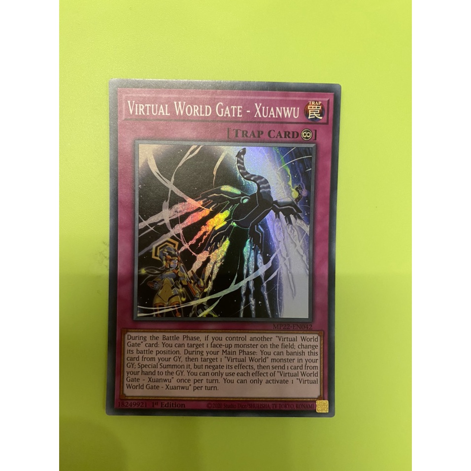 [Thẻ Bài Yugioh Chính Hãng] Virtual World Gate Xuanwu Shopee Việt Nam