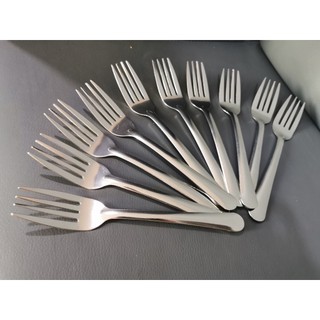Set 10 Nĩa Ăn Cơm Sườn Inox