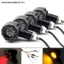 Đèn báo rẽ LED màu hổ phách + đỏ cho xe máy /