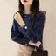 Áo Sweater Cổ Tròn Dáng Rộng Phong Cách Thời Trang Thu Đông Mới 2022